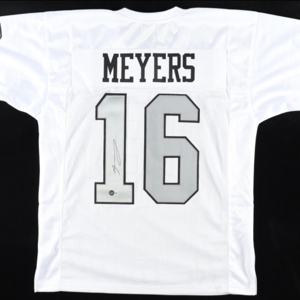 #16 Jakobi Meyers Raiders autographed jersey with COA